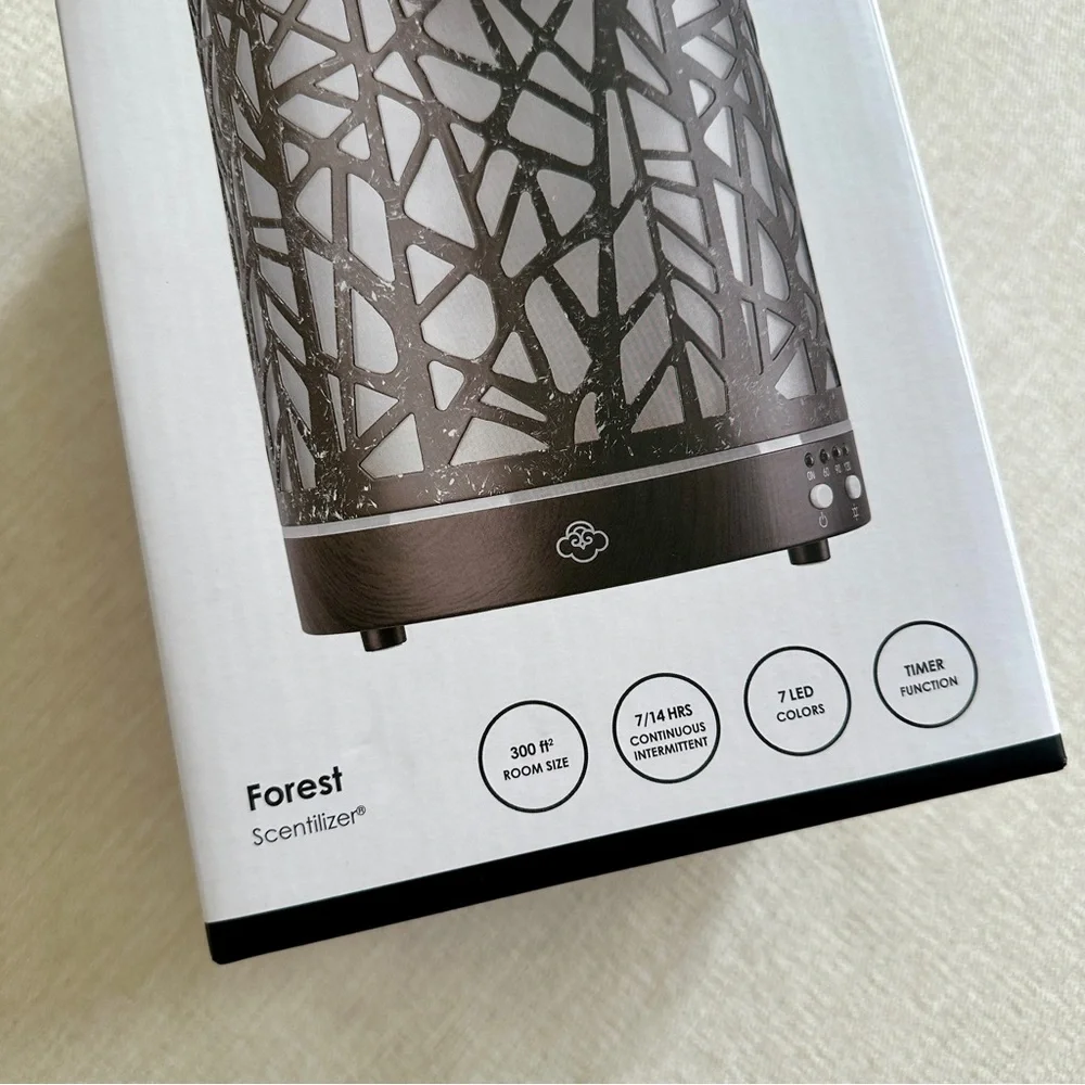 NWT SERENE HOUSE Ultrasonic‎ Aroma Diffuser w/ 7 LED Colors